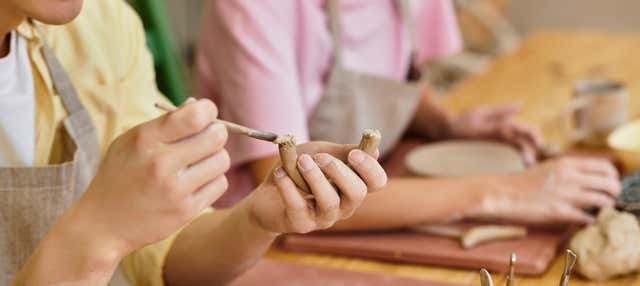 Laboratorio di ceramica a Colima