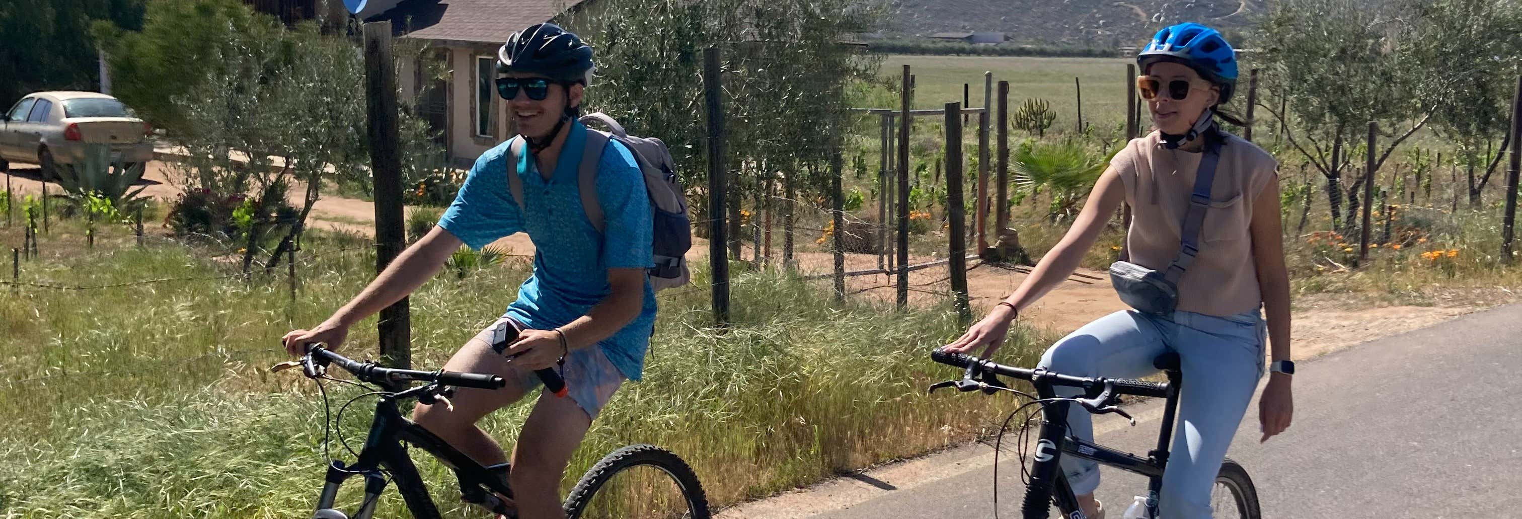 Tour in bicicletta dei vigneti della Valle de Guadalupe