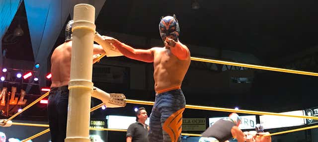 Spettacolo di lotta libera a Guadalajara