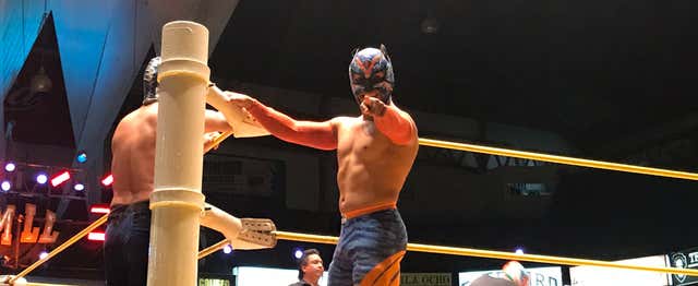 Spectacle de lutte libre à Guadalajara