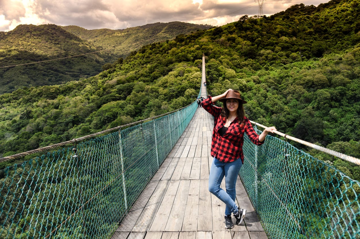 Mazamitla, cascada Los Cazos y Parque Mundo Aventura