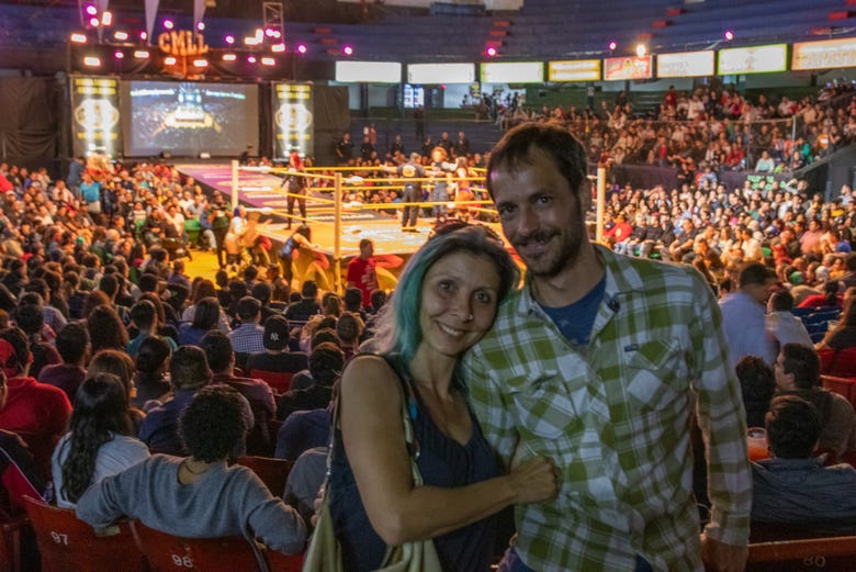 Espectáculo de lucha libre en Guadalajara