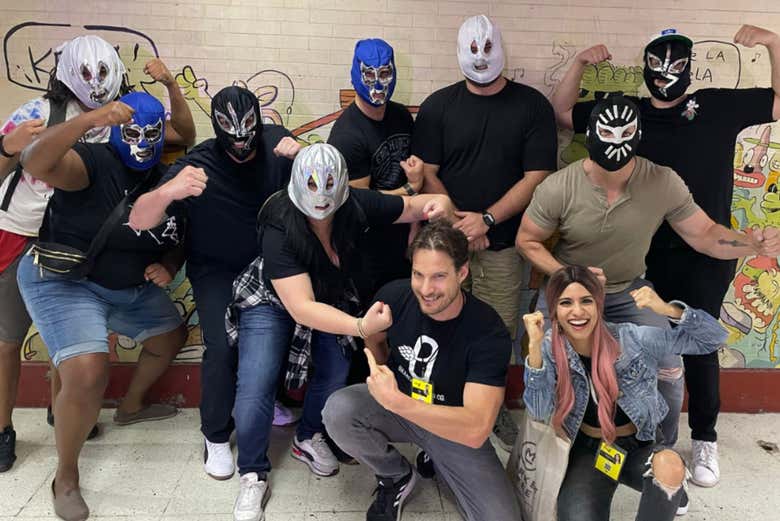 Espectáculo de lucha libre en Guadalajara