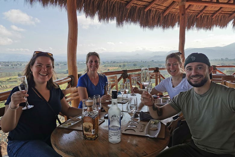 Paseo a caballo por Tequila + Visita a una destilería con cata