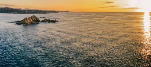 Crociera nella baia di Santa Cruz all'alba