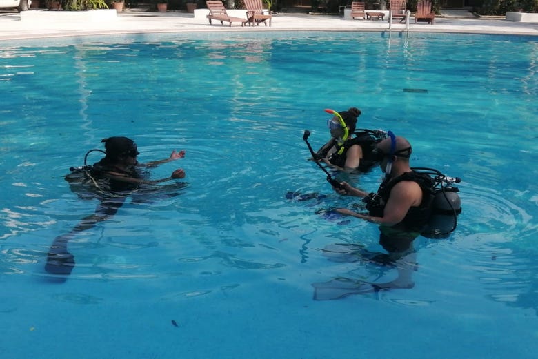 Bautismo de buceo en Ixtapa Zihuatanejo