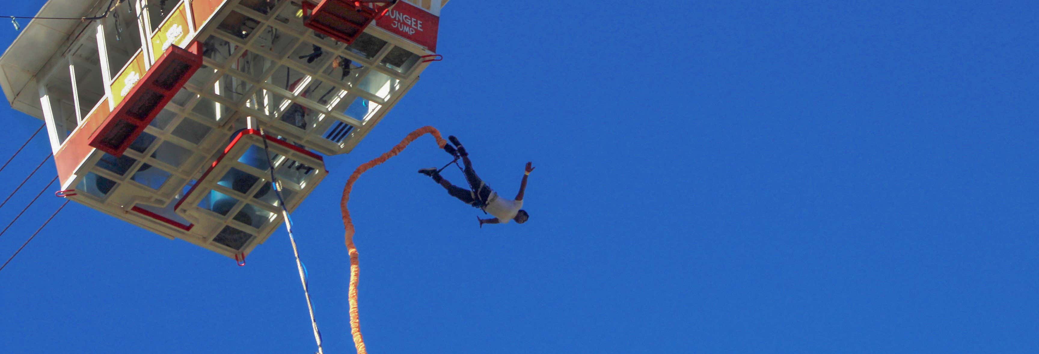 Bungee jumping a Los Cabos