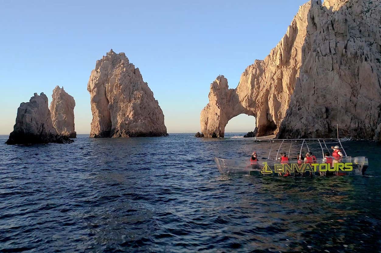 Paseo en barco transparente por Los Cabos