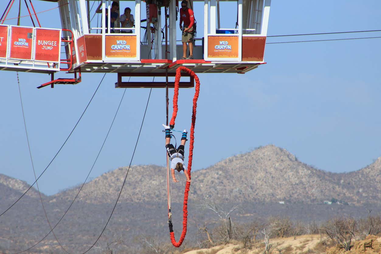 Bungee jumping en Los Cabos