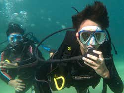 Bautismo de buceo en Los Cabos