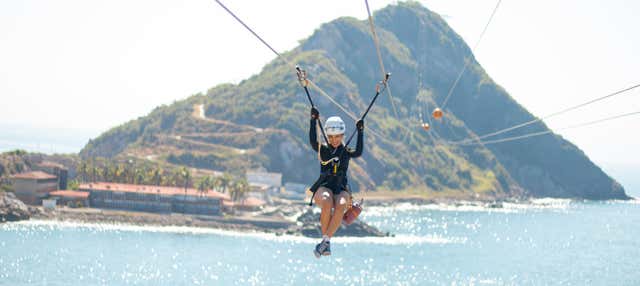Farolesa, la zip line del Mazatlán