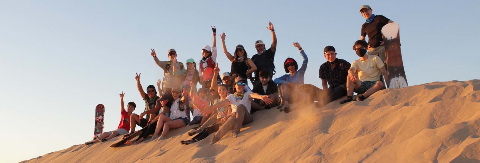 Private Sandboarding in Cuervitos Dunes