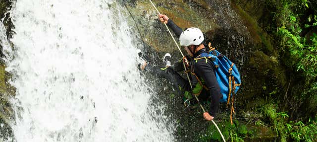 Torrentismo nel canyon Hidrofobia