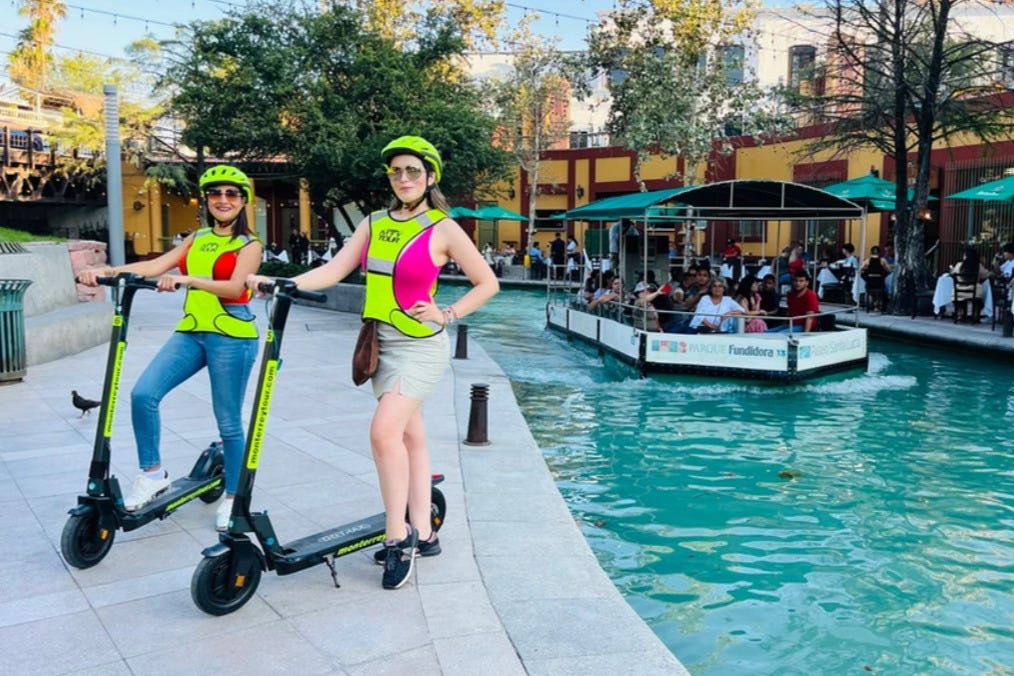 Tour en patinete eléctrico por Monterrey