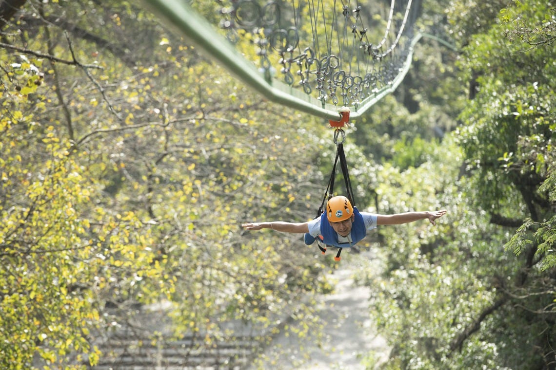 Actividades de aventura en el Parque Ecoturístico Cola de Caballo