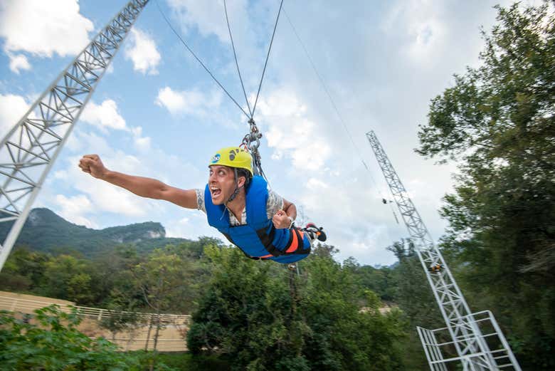 Actividades de aventura en el Parque Ecoturístico Cola de Caballo