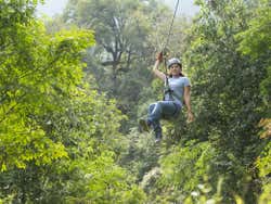 Actividades de aventura en el Parque Ecoturístico Cola de Caballo