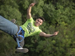 Bungee jumping en la Sierra de Santiago