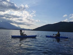 Excursión a Santiago + Tour en kayak por la presa La Boca