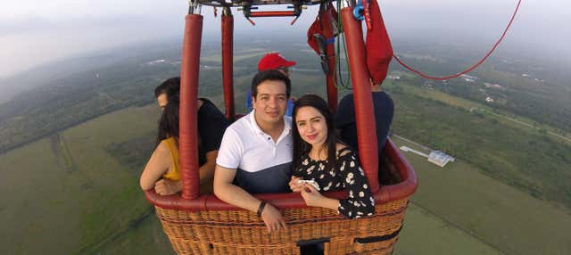 Giro privato in mongolfiera su Montemorelos