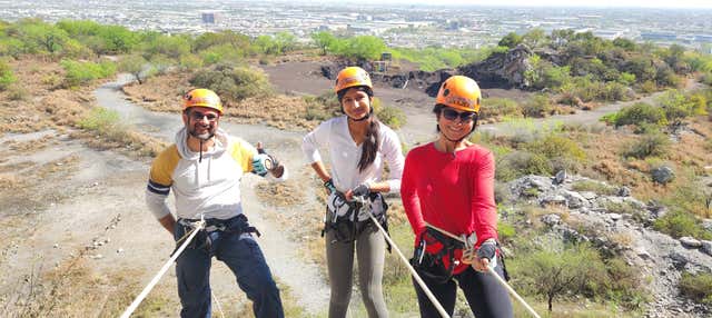 Discesa in corda doppia al Cerro del Topo Chico