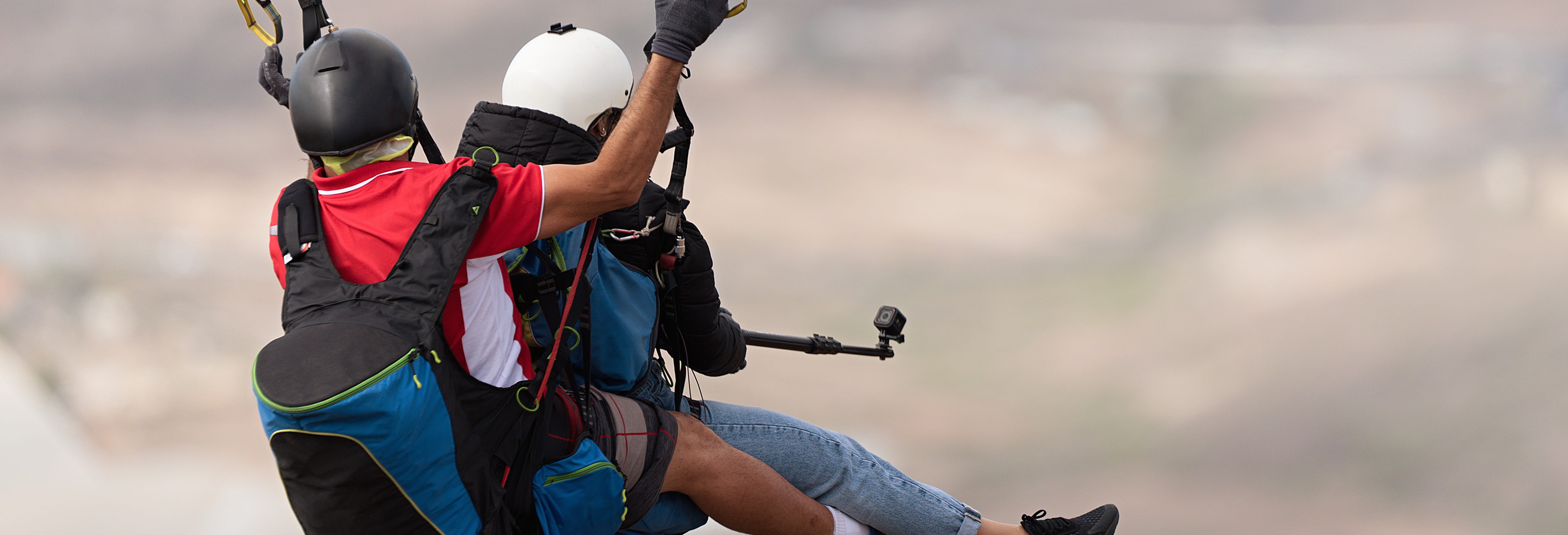 Paragliding in Santiago