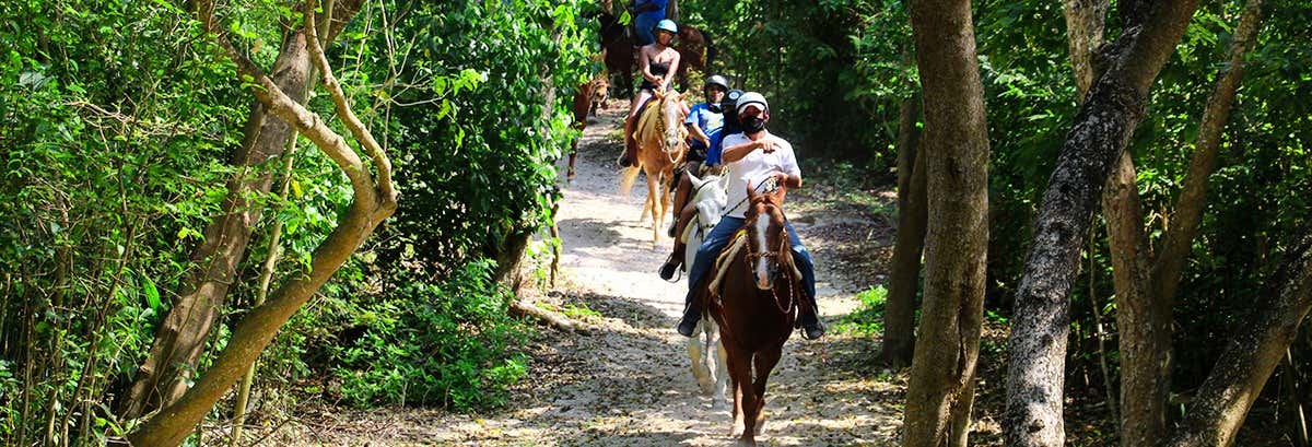 Passeggiata a cavallo al Rancho Bonanza