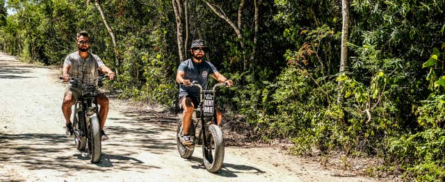 Balade à vélo électrique à Riviera Maya