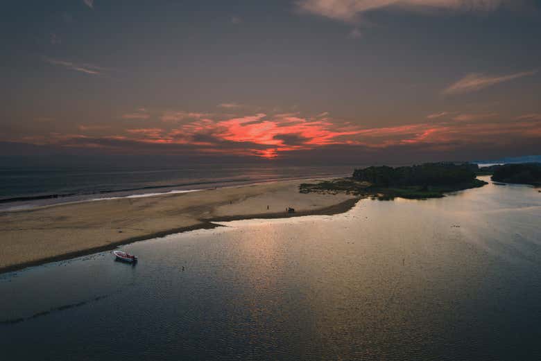 Aerial view of the lake - Aerial view of the lake