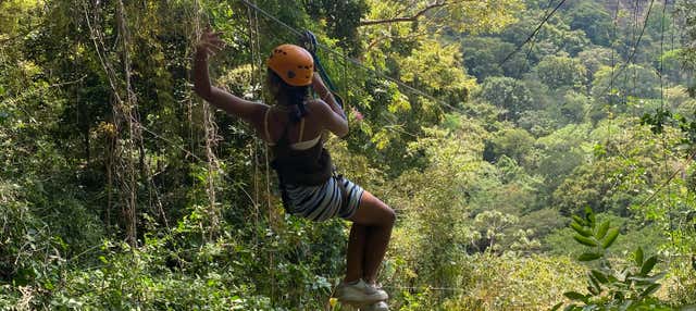 Zip line nei boschi di Oaxaca
