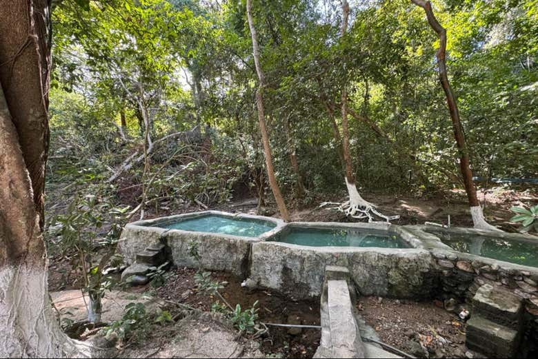 Excursión a las aguas termales de Nuevo Ixtlán