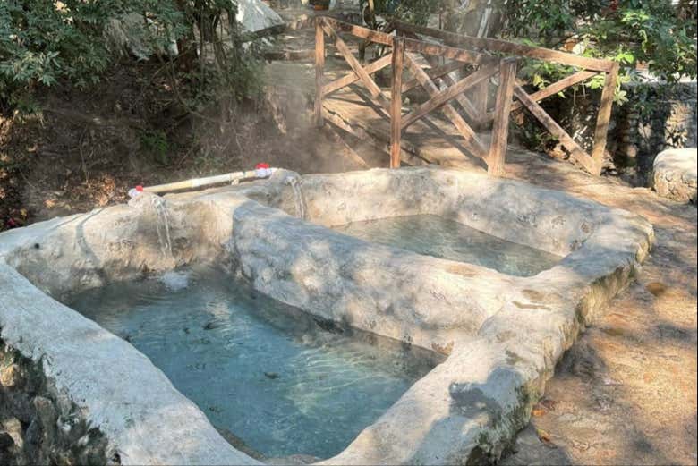 Excursión a las aguas termales de Nuevo Ixtlán