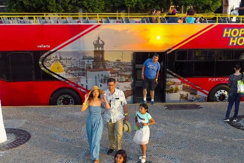 Imagen de Autobús turístico de Puerto Vallarta