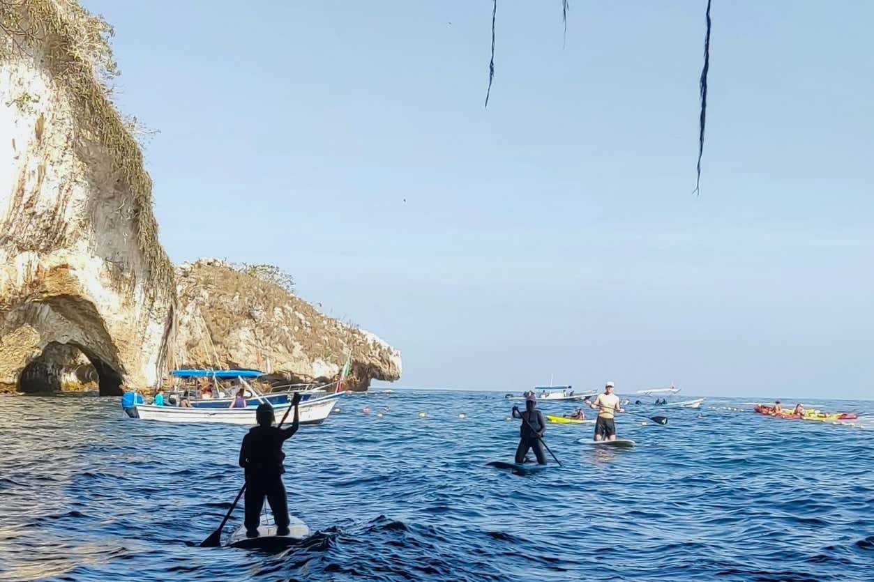 Paddle surf y snorkel en Los Arcos de Mismaloya