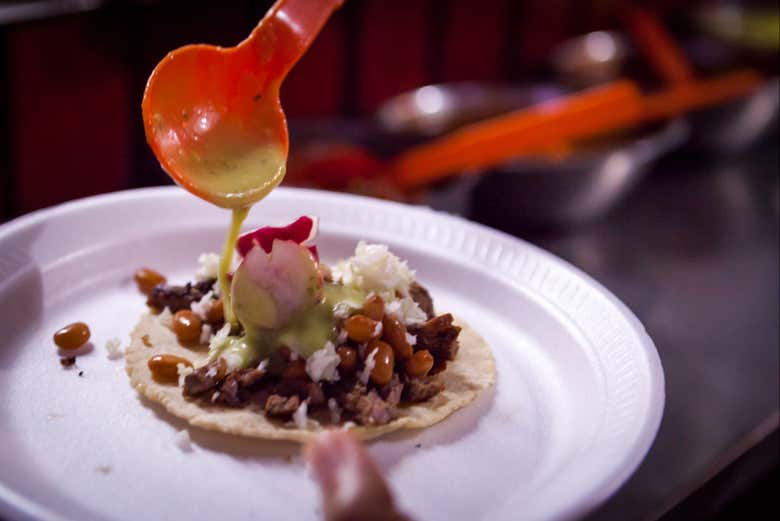 Tour nocturno de tacos por Puerto Vallarta