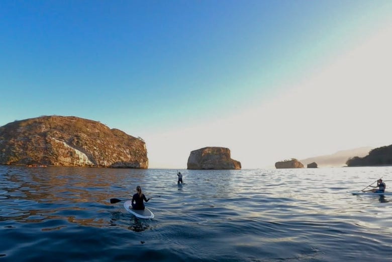 Paddle surf y snorkel en Los Arcos de Mismaloya