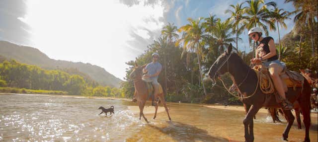 Passeggiata a cavallo a Quimixto + Kayak