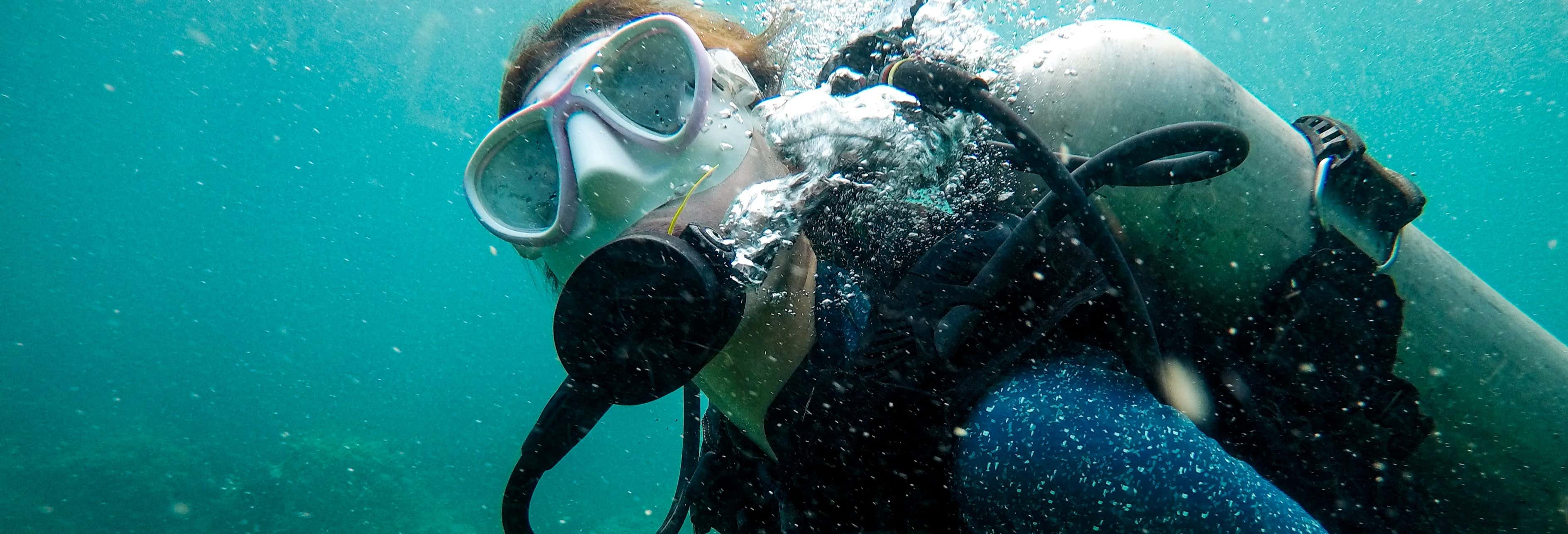 Diving in Laguna de la Media Luna