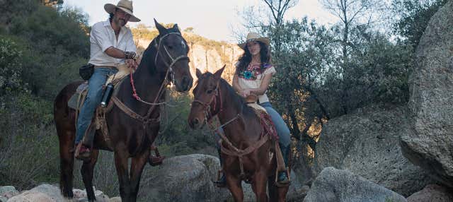 Escursione al Canyon Coyote a cavallo