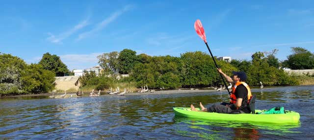Tour della laguna del Chairel in kayak