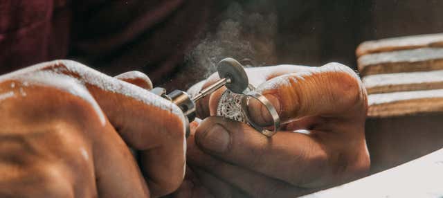 Visita di un laboratorio d'argento a Taxco