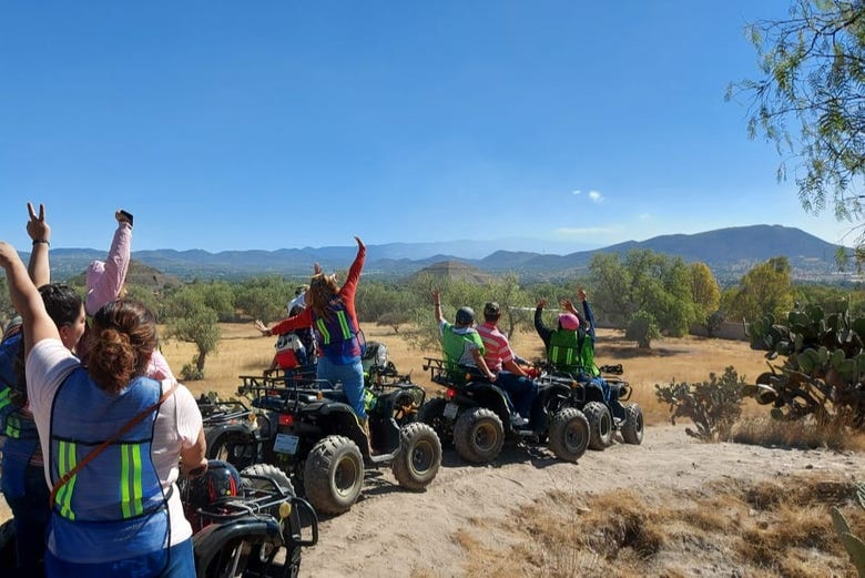 Tour en quad por Teotihuacán