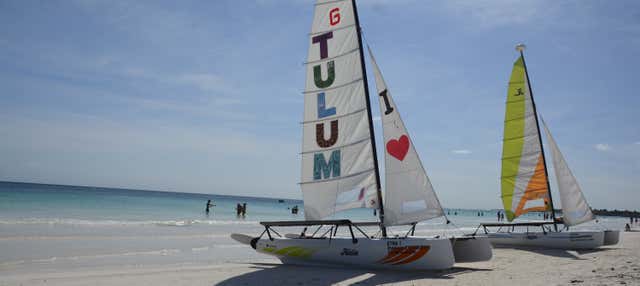 Giro in barca a vela a Tulum