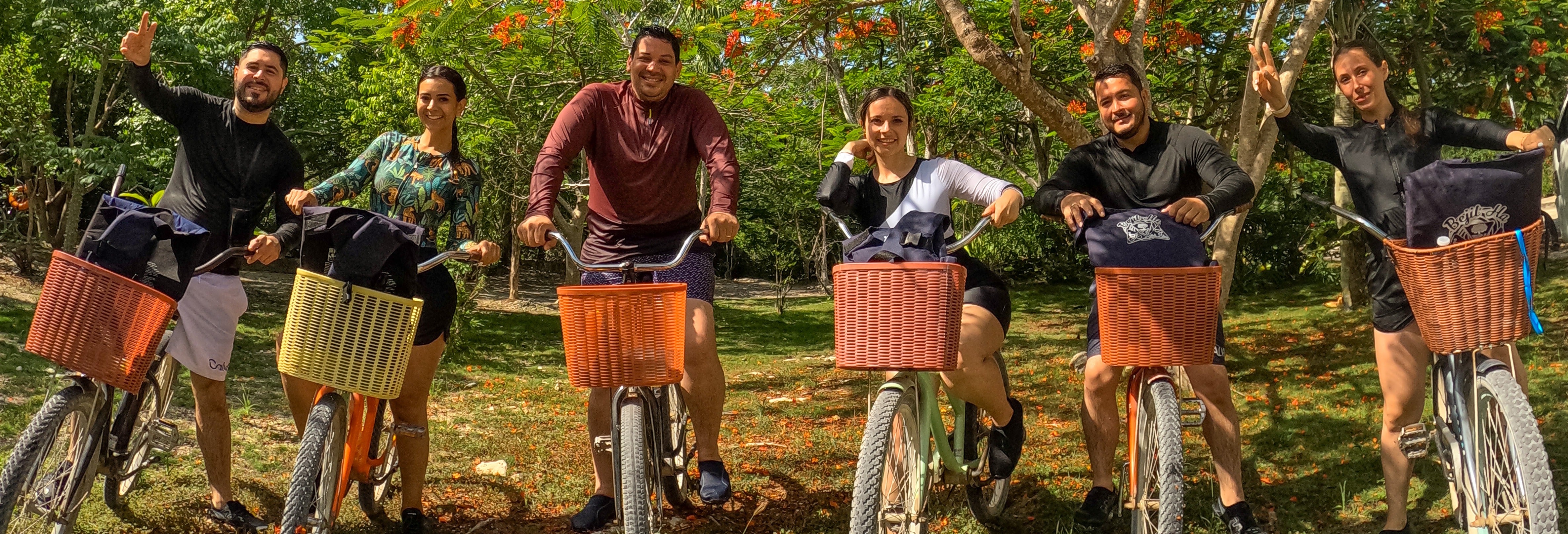 Chemuyil & Cenotes Bike Tour
