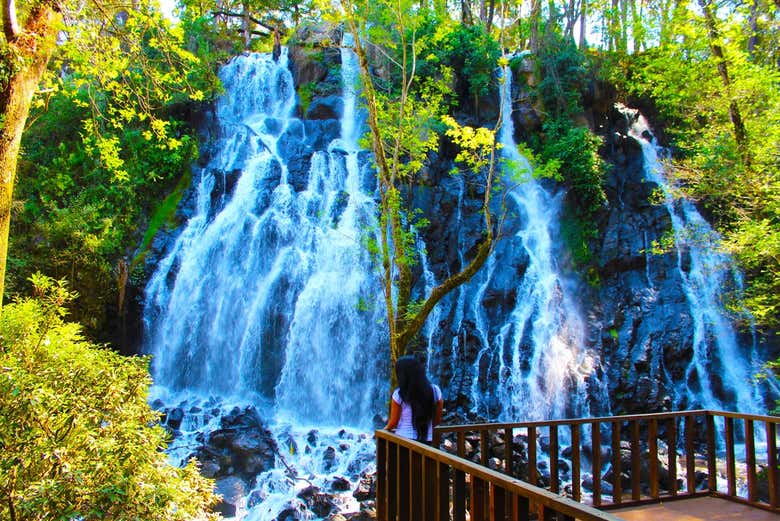 Paseo a caballo por la cascada Velo de la Novia