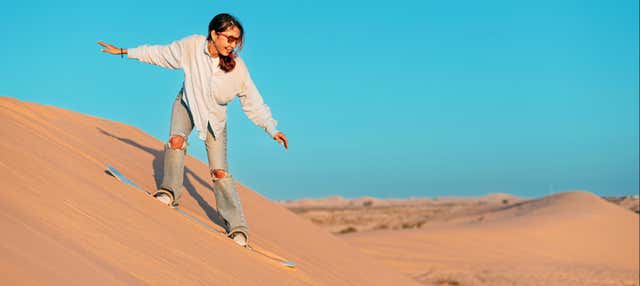 Sandboarding sulle dune di Chachalacas