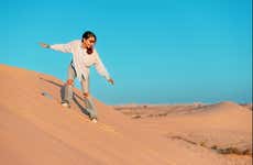 Sandboarding en las dunas de Chachalacas