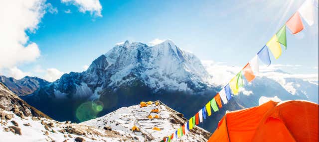 Escursione in elicottero al campo base dell'Everest