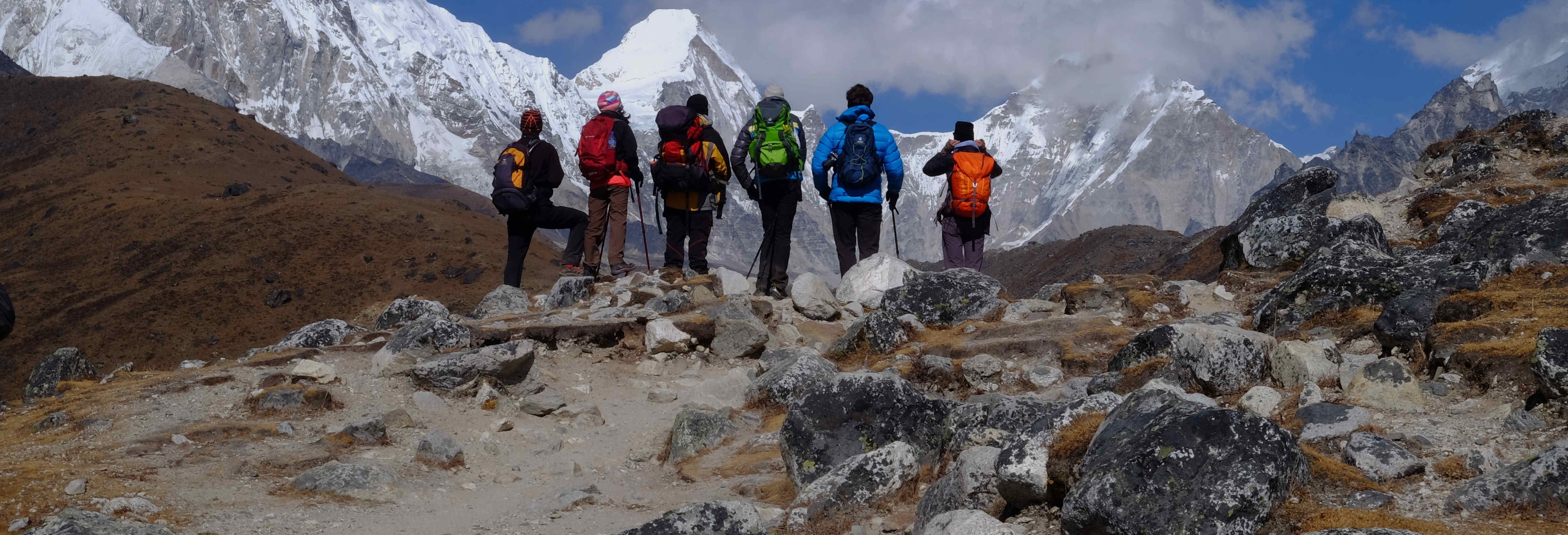 Trilha de 9 dias ao acampamento base do Everest