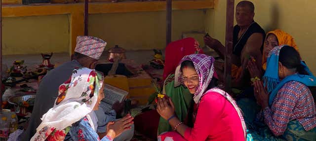 Visita delle comunità di Kisti Ranni